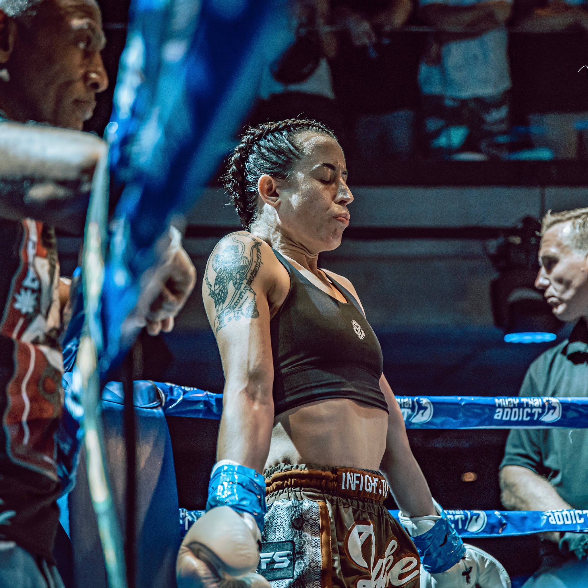 Amy Duke championship moment