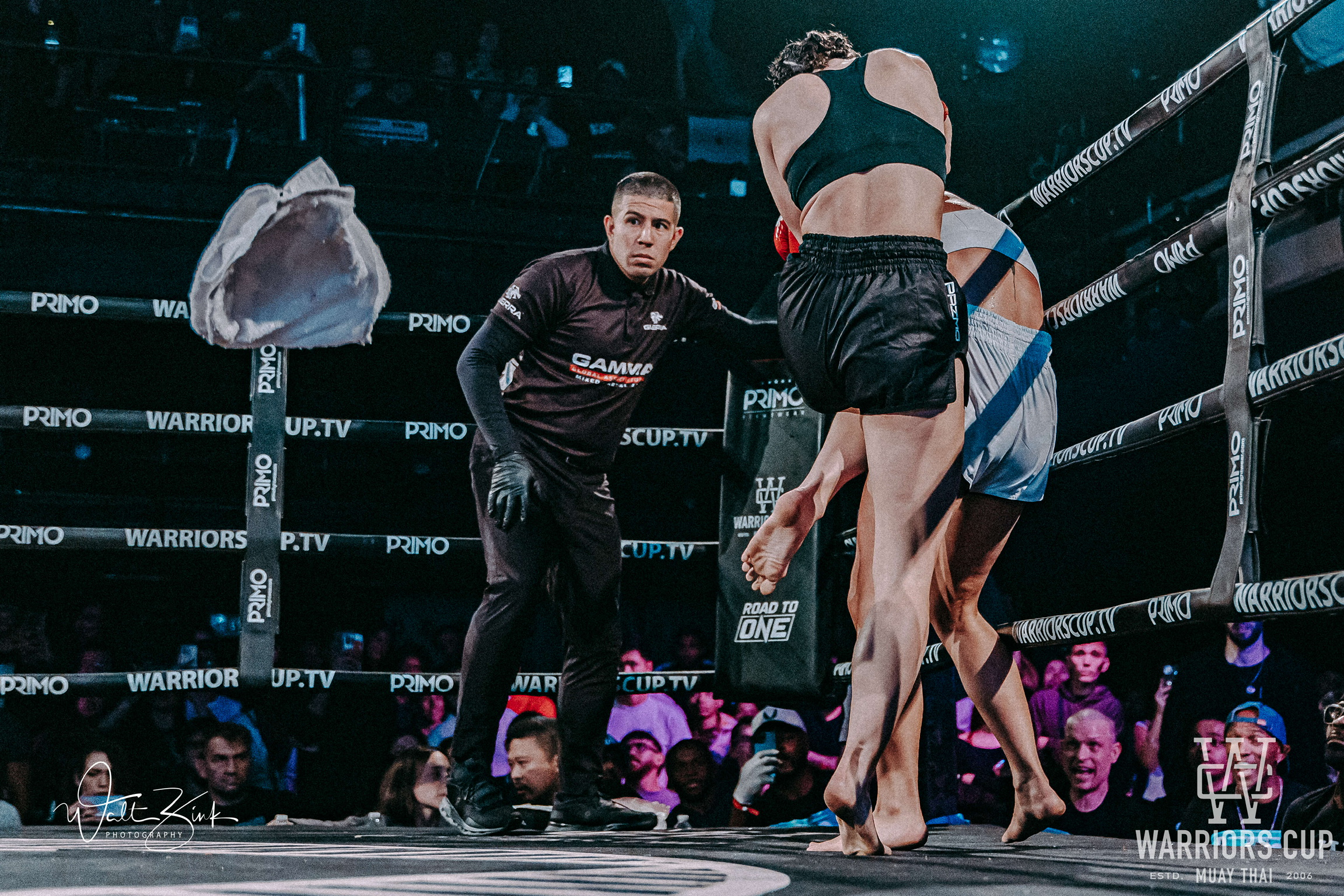 Amy Duke victory celebration